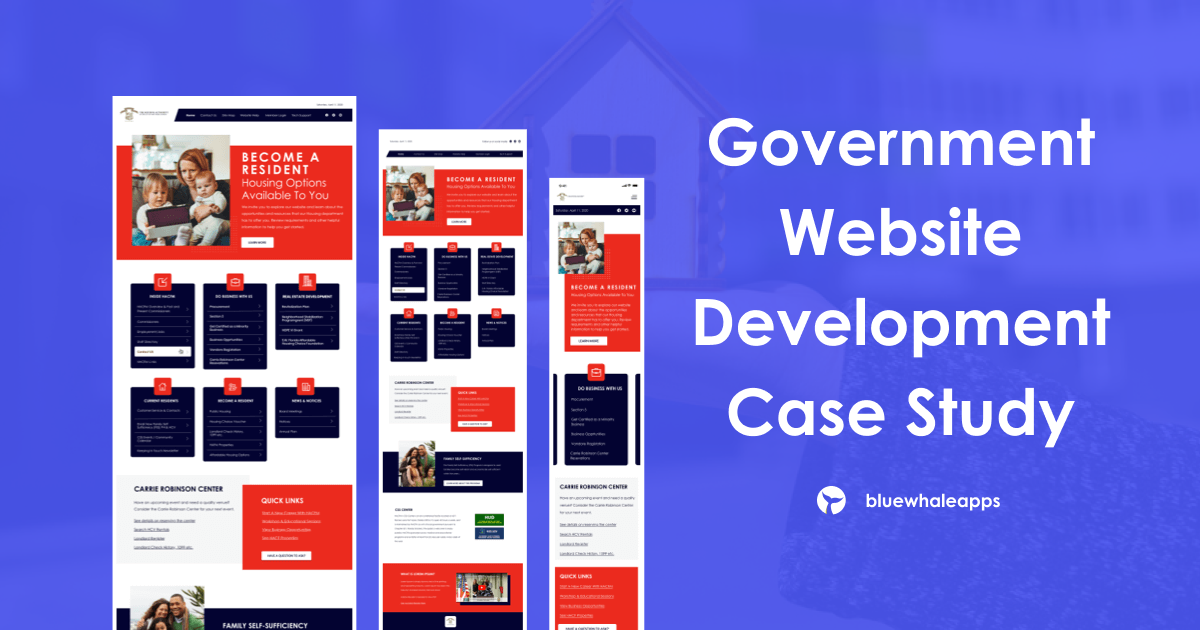 Government site Development Case Study Housing Authority Fort Myers