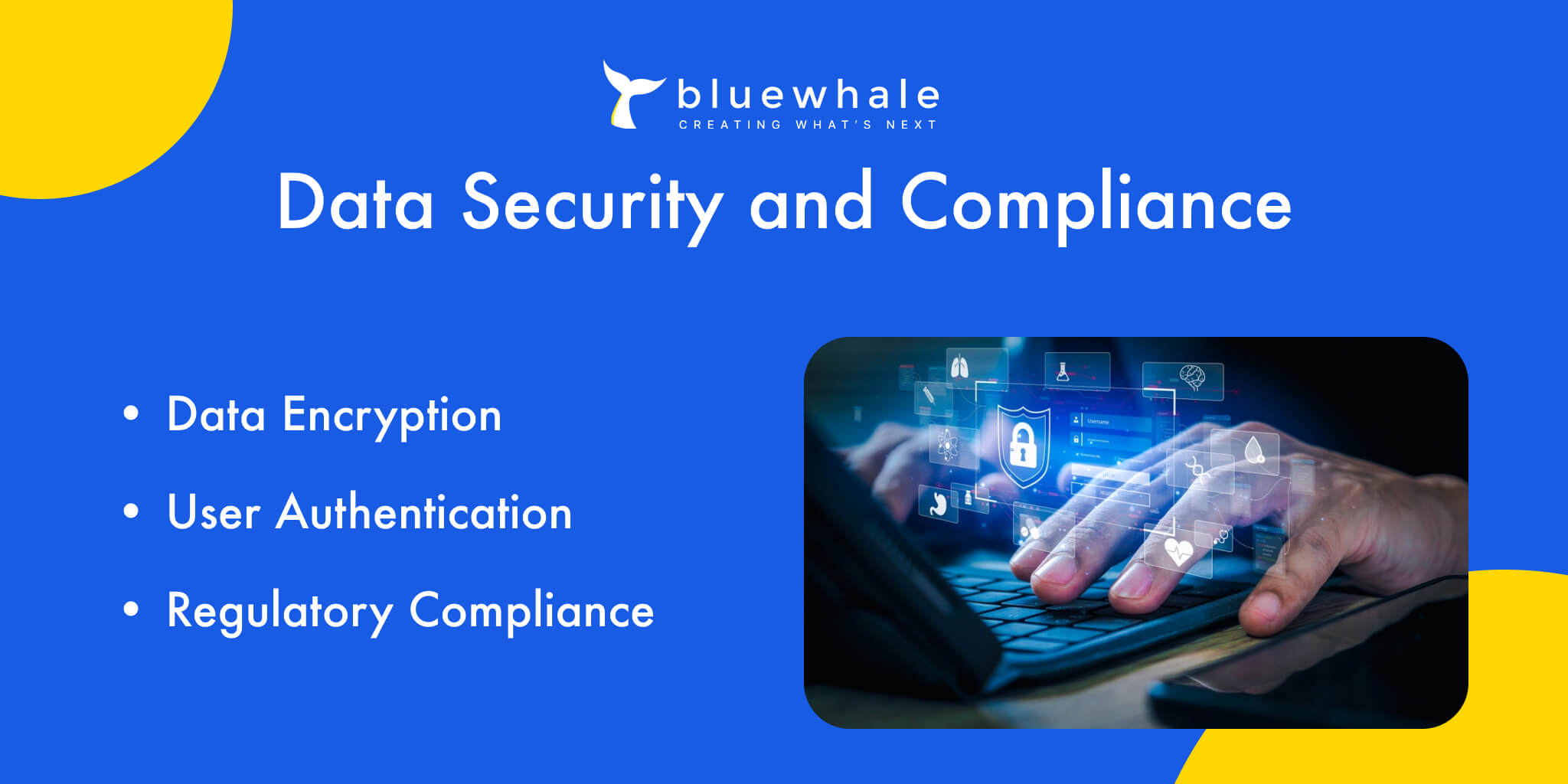 Data security and compliance solutions for healthcare apps